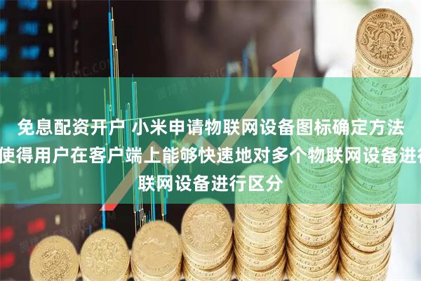 免息配资开户 小米申请物联网设备图标确定方法专利, 使得用户在客户端上能够快速地对多个物联网设备进行区分